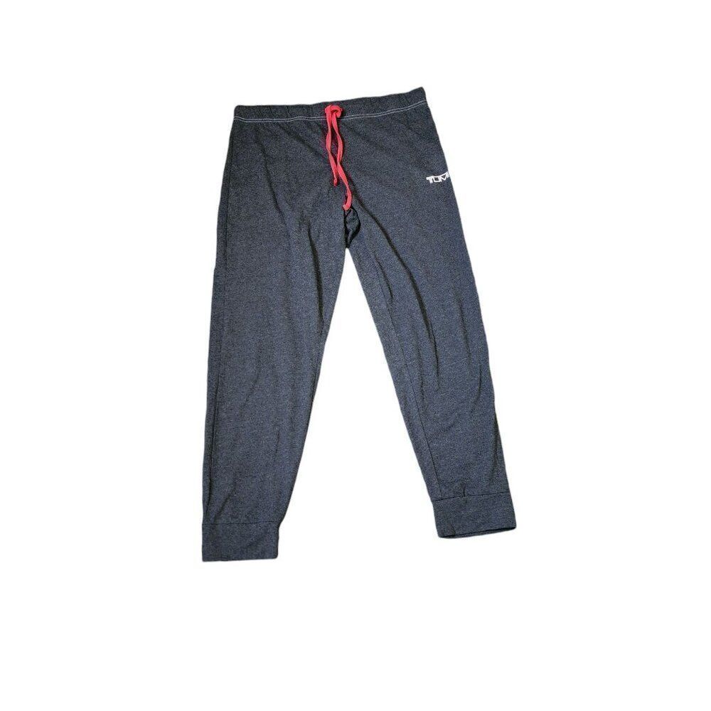 Tumi Drawstring Waist Joggers Lounge Pants Womens Size S/M Grey